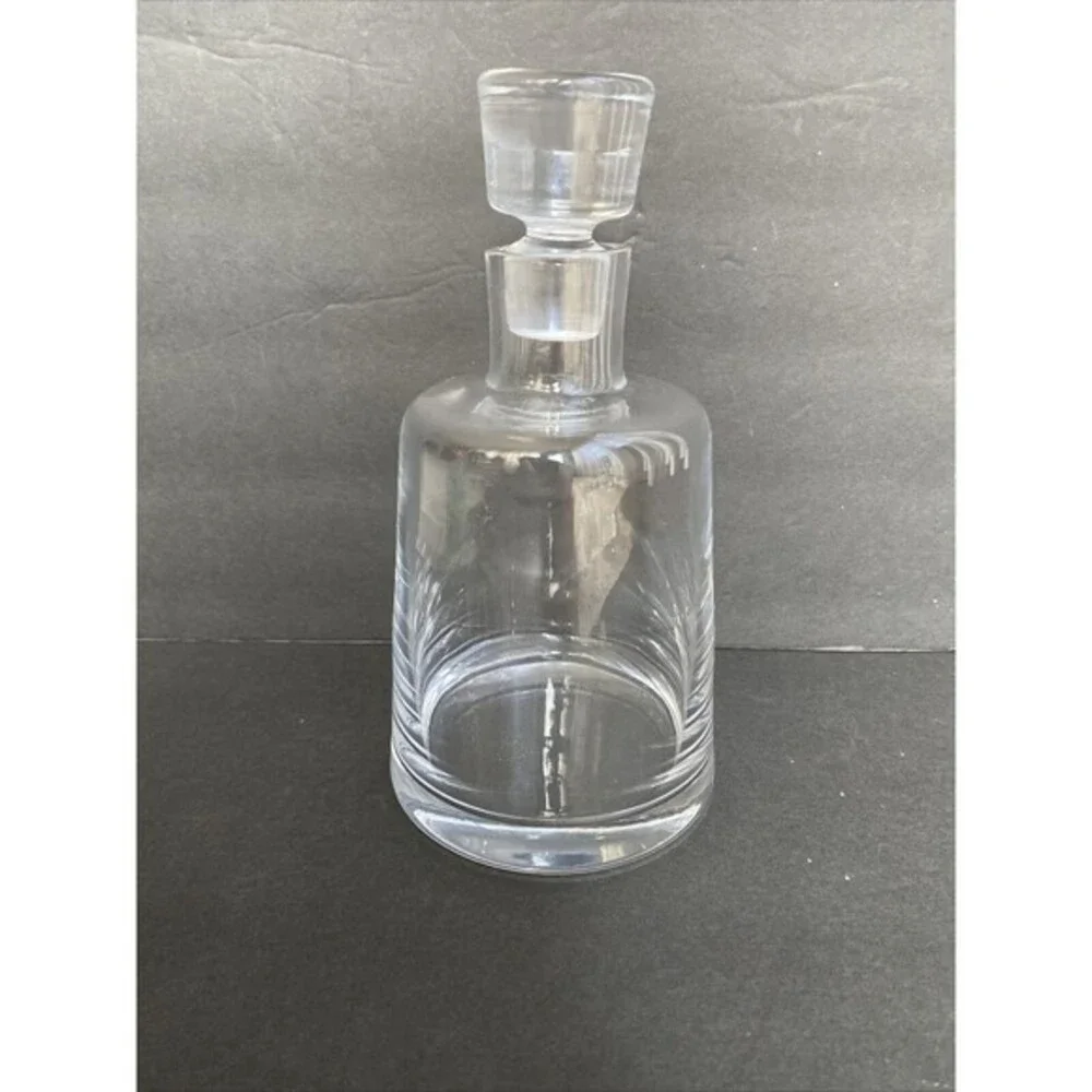Glass Wine Decanter w/Stopper Lid Crystal Whisky Alcohol Decanter Barware 30.Oz